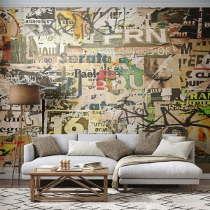 Fototapeta Premium Sand - Och, děje se to… - Graffiti, Nástěnná malba, Kus - 100x70 cm