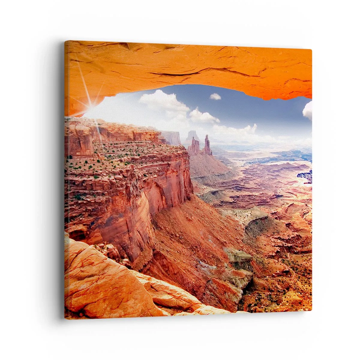 Obraz na plátně - Vytesané samotnou přírodou - 40x40 cm