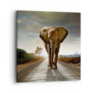 Obraz na plátně - A vůbec ne ve skladu porcelánu - 40x40 cm