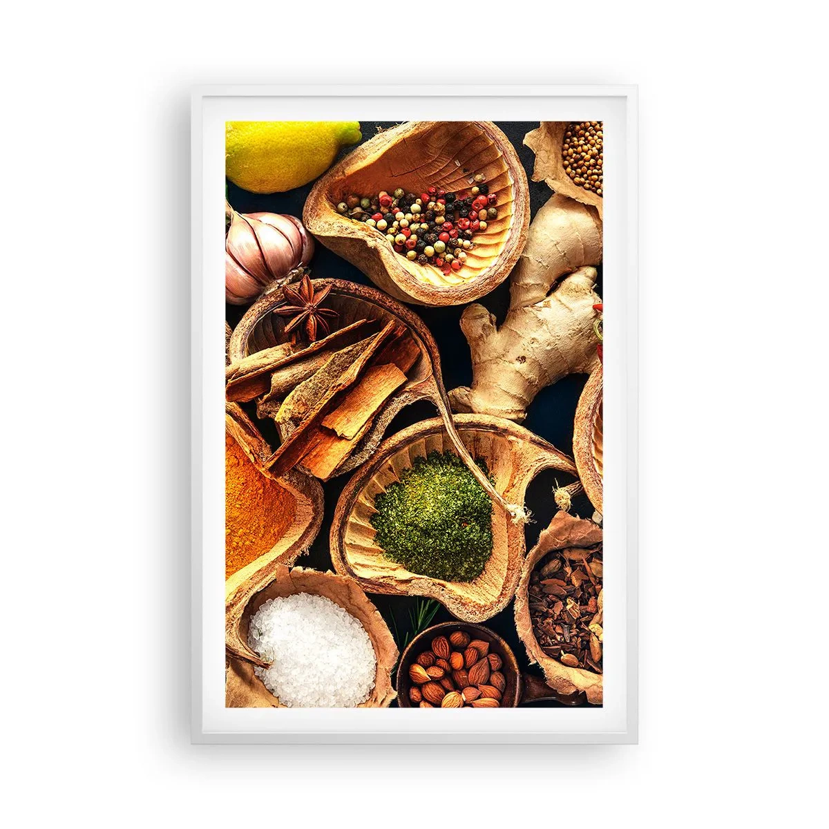 Plakát v bílém rámu - Vezmi si, co chceš - 61x91 cm