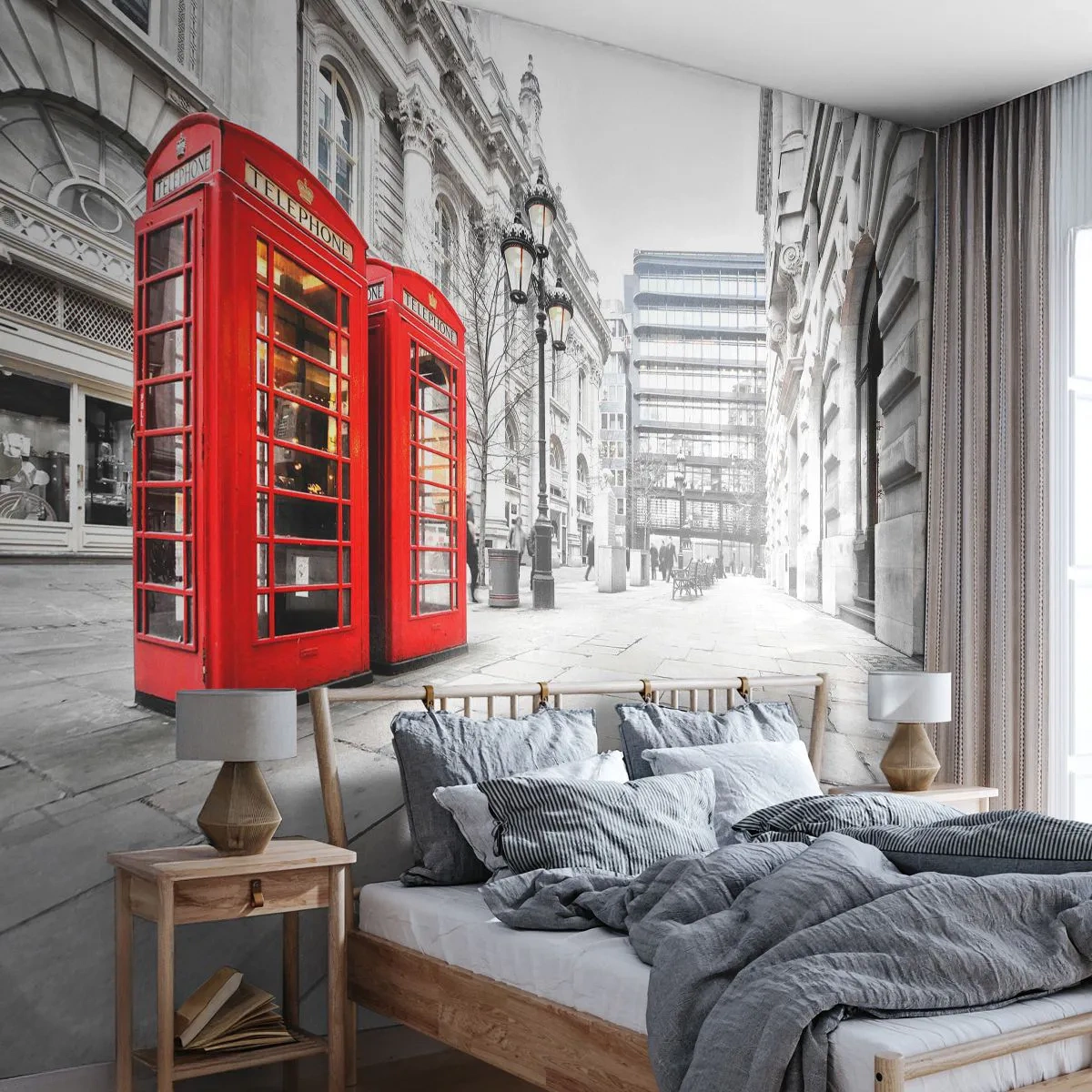 Fototapeta Samolepicí Deluxe Sticker - Welcome to London - Města, Londýn, Architektura - 250x175 cm