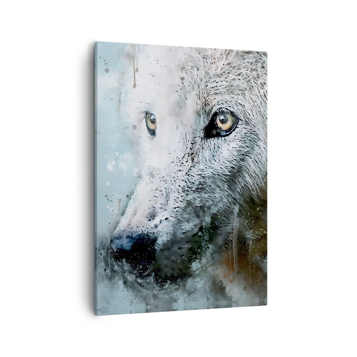 Obraz na plátně - Seznamte se s vlčí duší - 50x70 cm