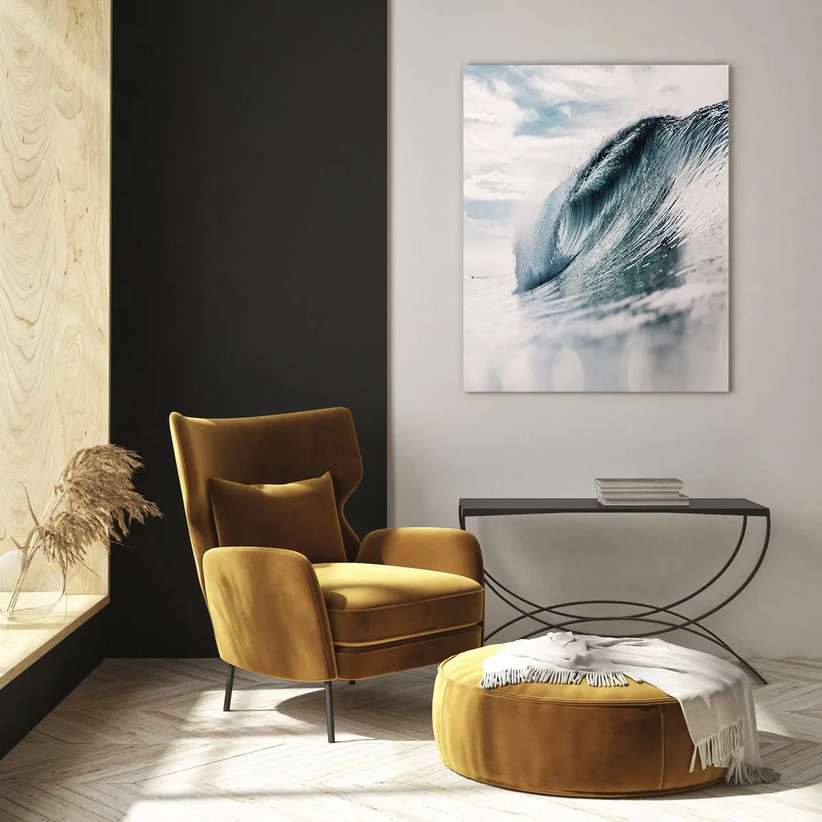 Obraz na skle - Vodní špička - 80x120 cm