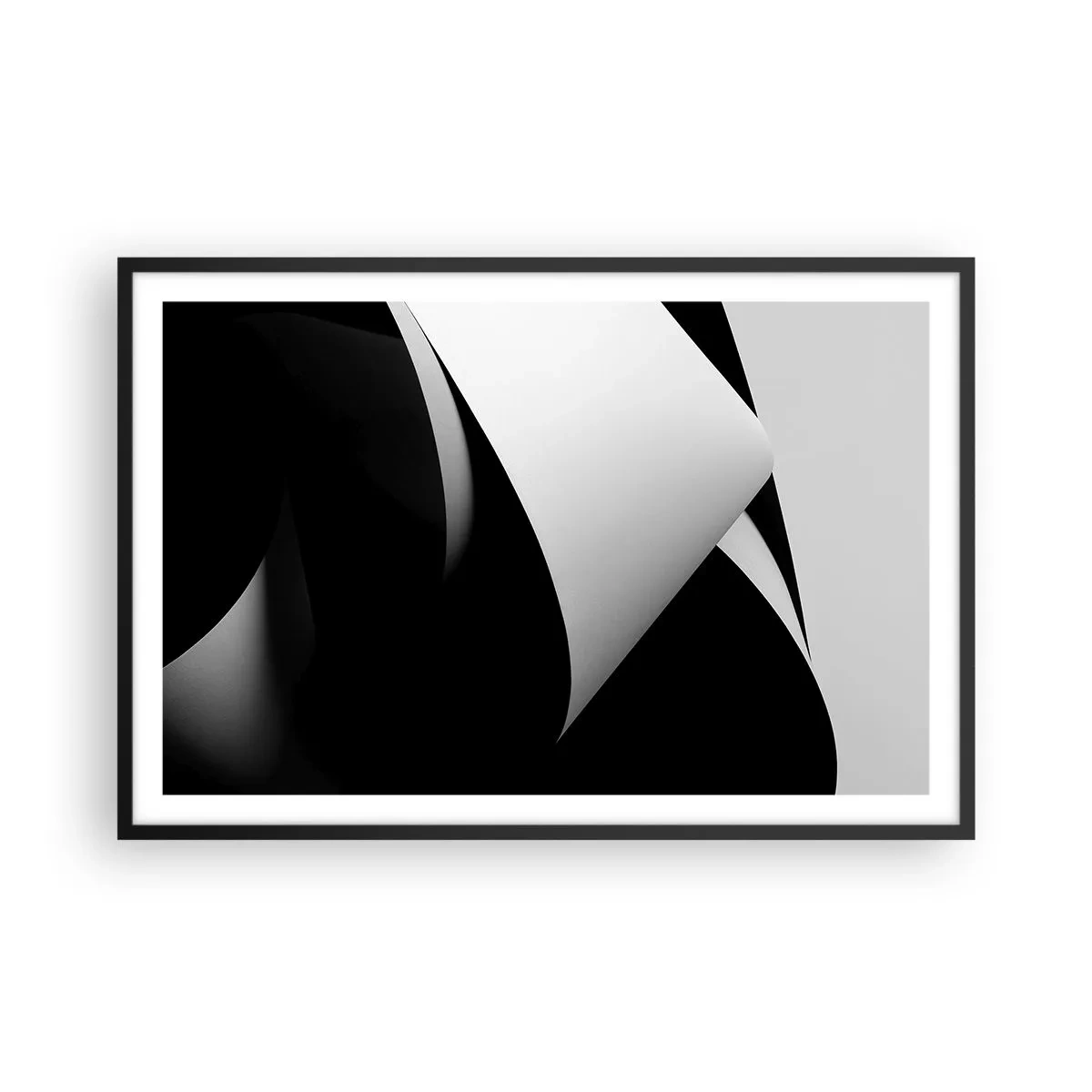 Plakát v černém rámu - Světlo z hlubin stínu - 91x61 cm