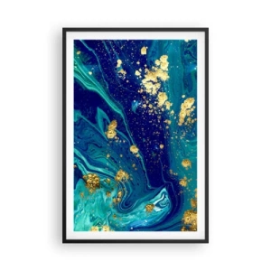 Plakát v černém rámu - Plátky slunce  - 61x91 cm
