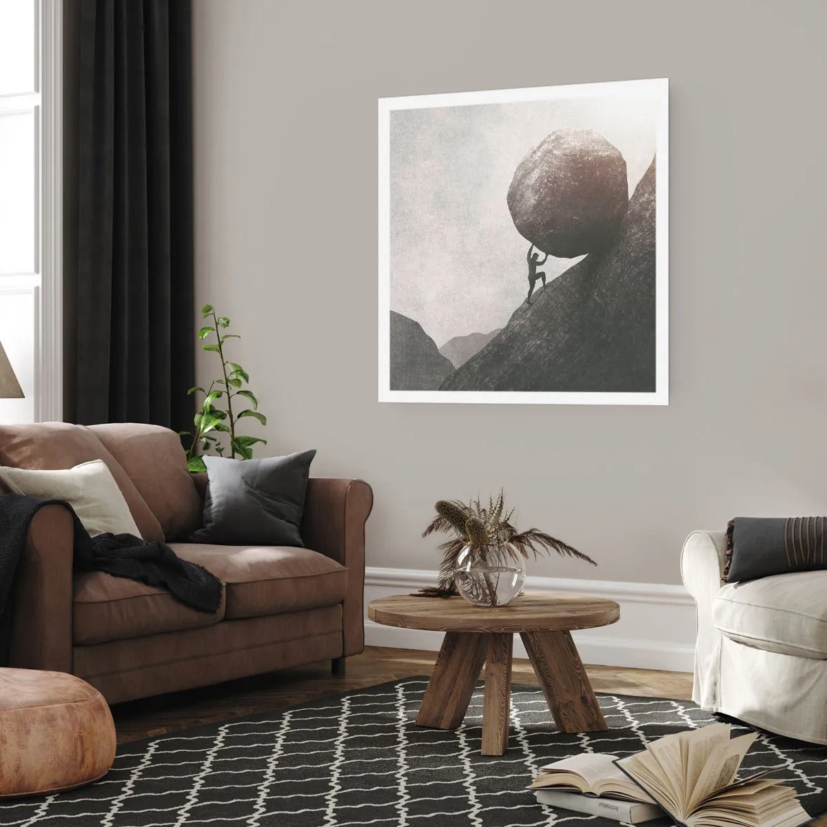 Plakát - Věřím, proti vší naději - 60x60 cm