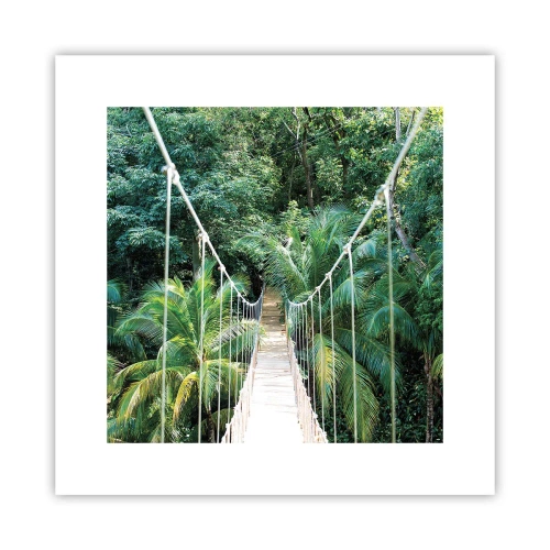 Plakát - Welcome to the jungle! - 30x30 cm