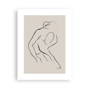 Plakát - Intimní skica - 30x40 cm