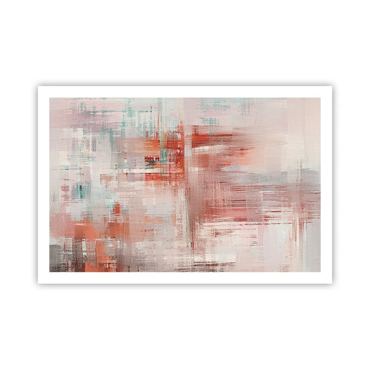 Plakát - Zamlžené. Ale růžové - 91x61 cm