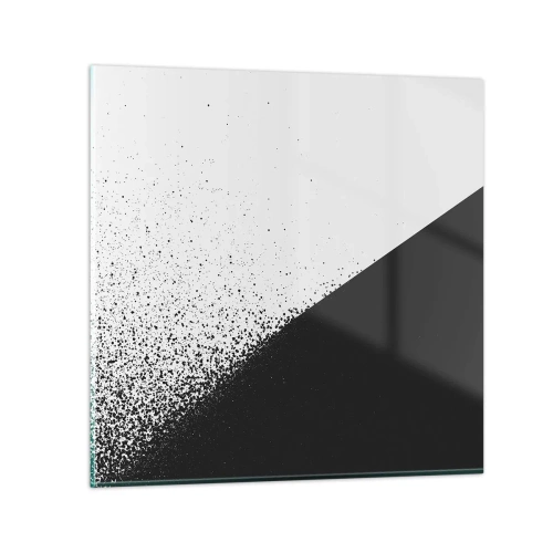 Obraz na skle - Rychleji a rychleji, více a více - 60x60 cm