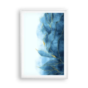 Plakát v bílém rámu - Blankyt ve zlatě - 61x91 cm