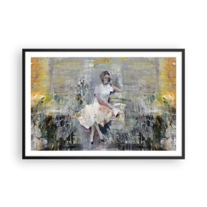 Plakát v černém rámu - Klasická a moderní - 91x61 cm