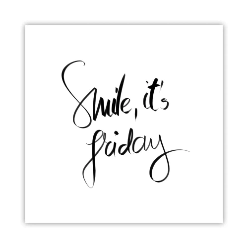 Plakát - Opravdová radost - 60x60 cm