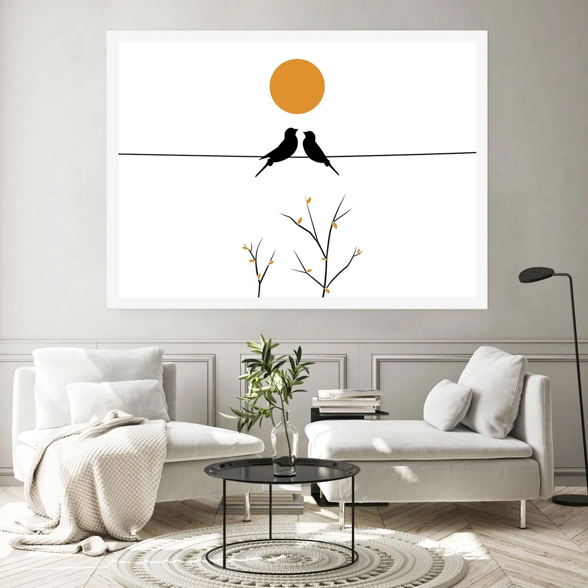 Plakát - Slavíčí večer - 100x70 cm