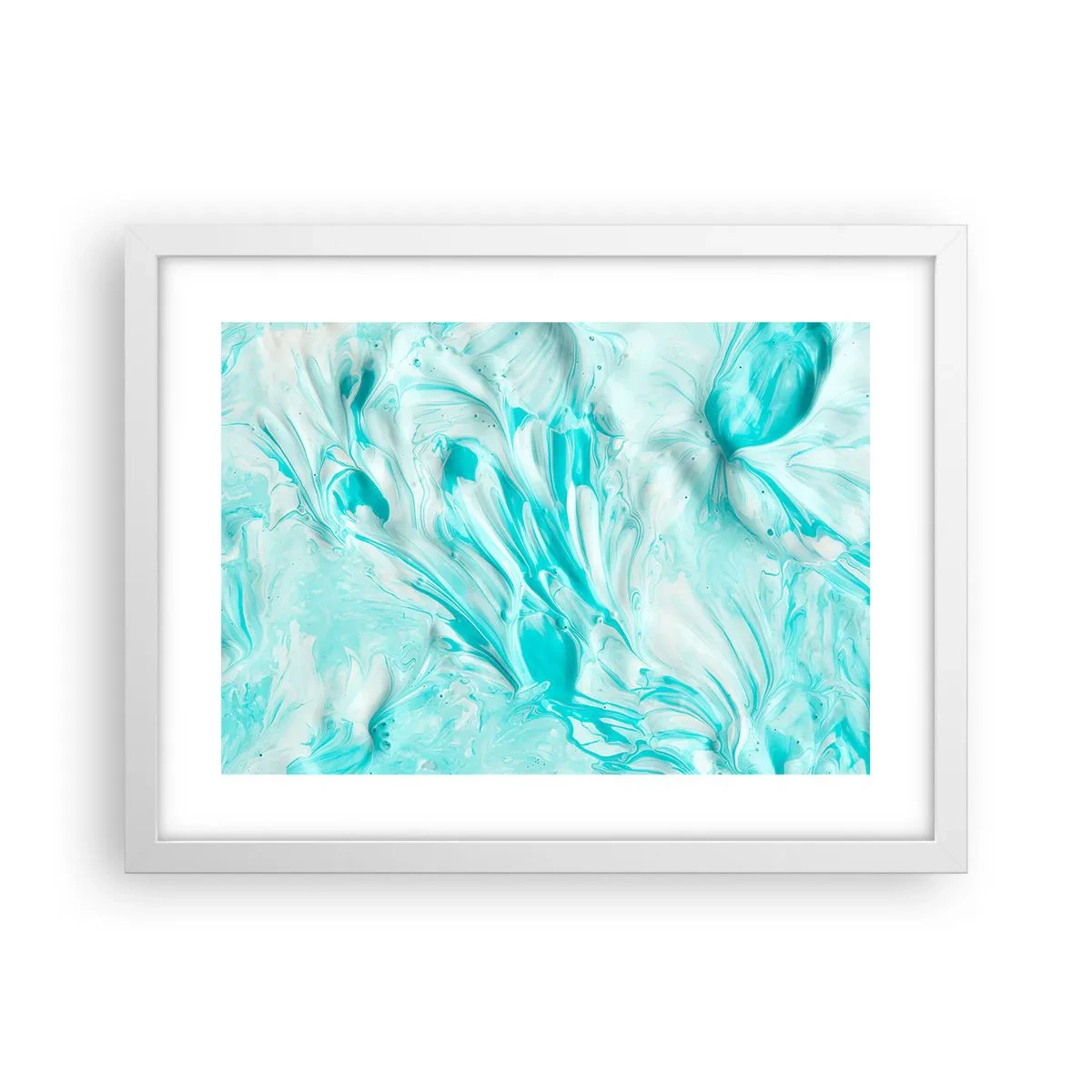 Plakát v bílém rámu - Navždy spolu - 40x30 cm