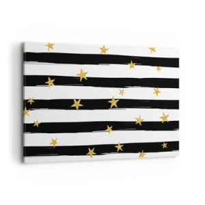 Obraz na plátně - Všichni jsme se narodili pod šťastnou hvězdou - 120x80 cm