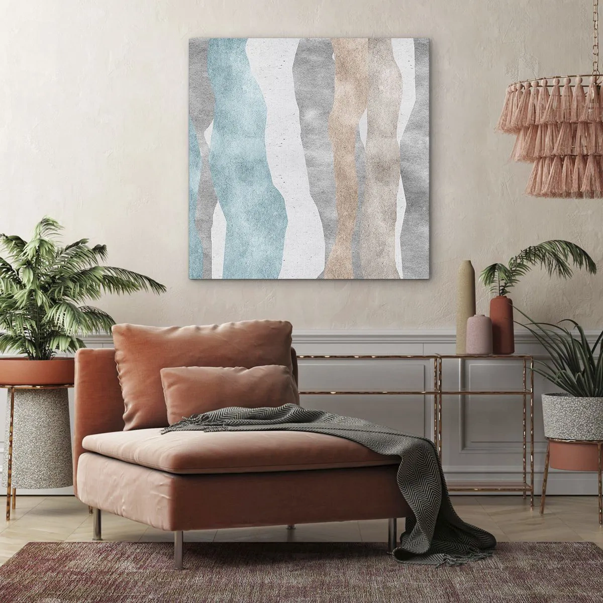 Obraz na plátně - Studie blízkosti - 60x60 cm