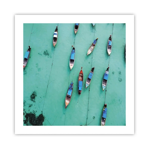 Plakát - V radostném očekávání - 50x50 cm