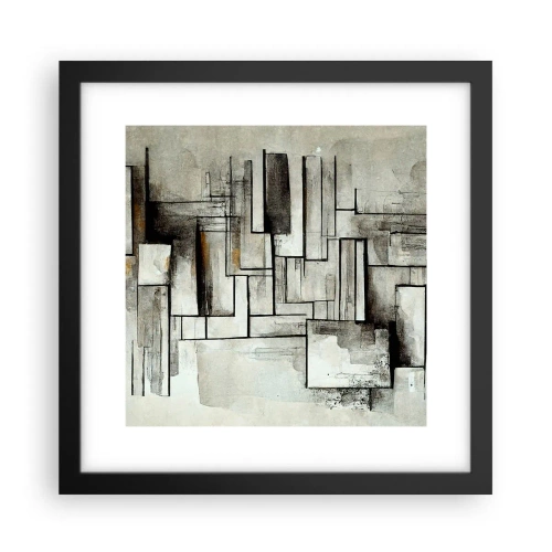 Plakát v černém rámu - Síla jednoduchosti - 30x30 cm