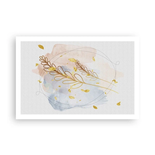 Plakát - Zlatý závan - 91x61 cm