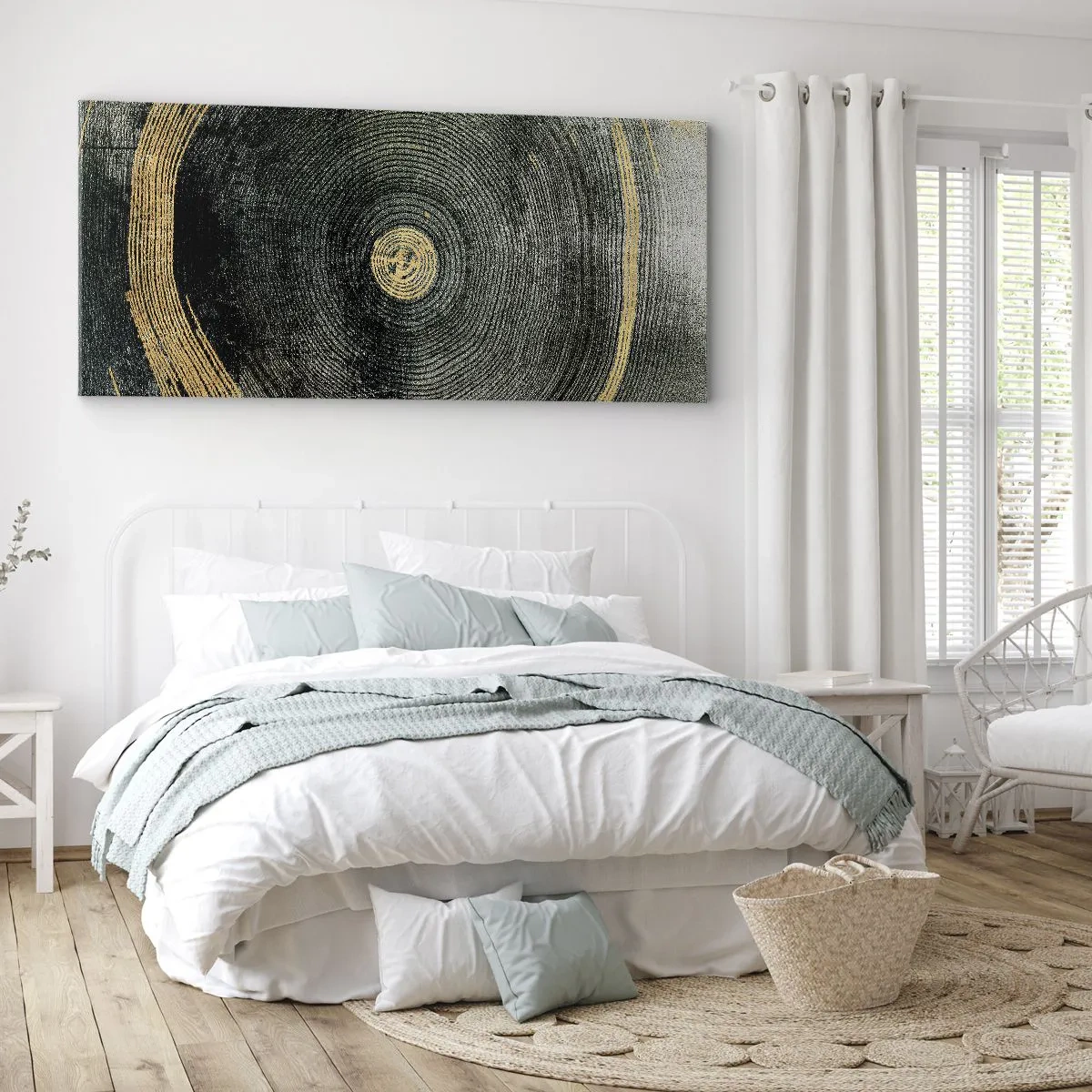 Obraz na plátně - Změna a udržitelnost - 90x30 cm