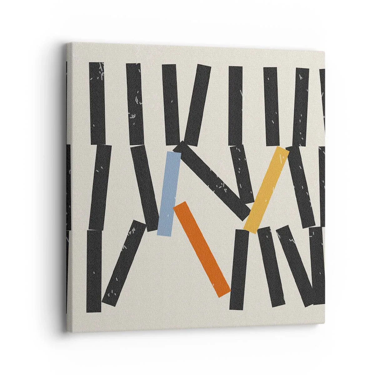 Obraz na plátně - Domino – kompozice - 30x30 cm