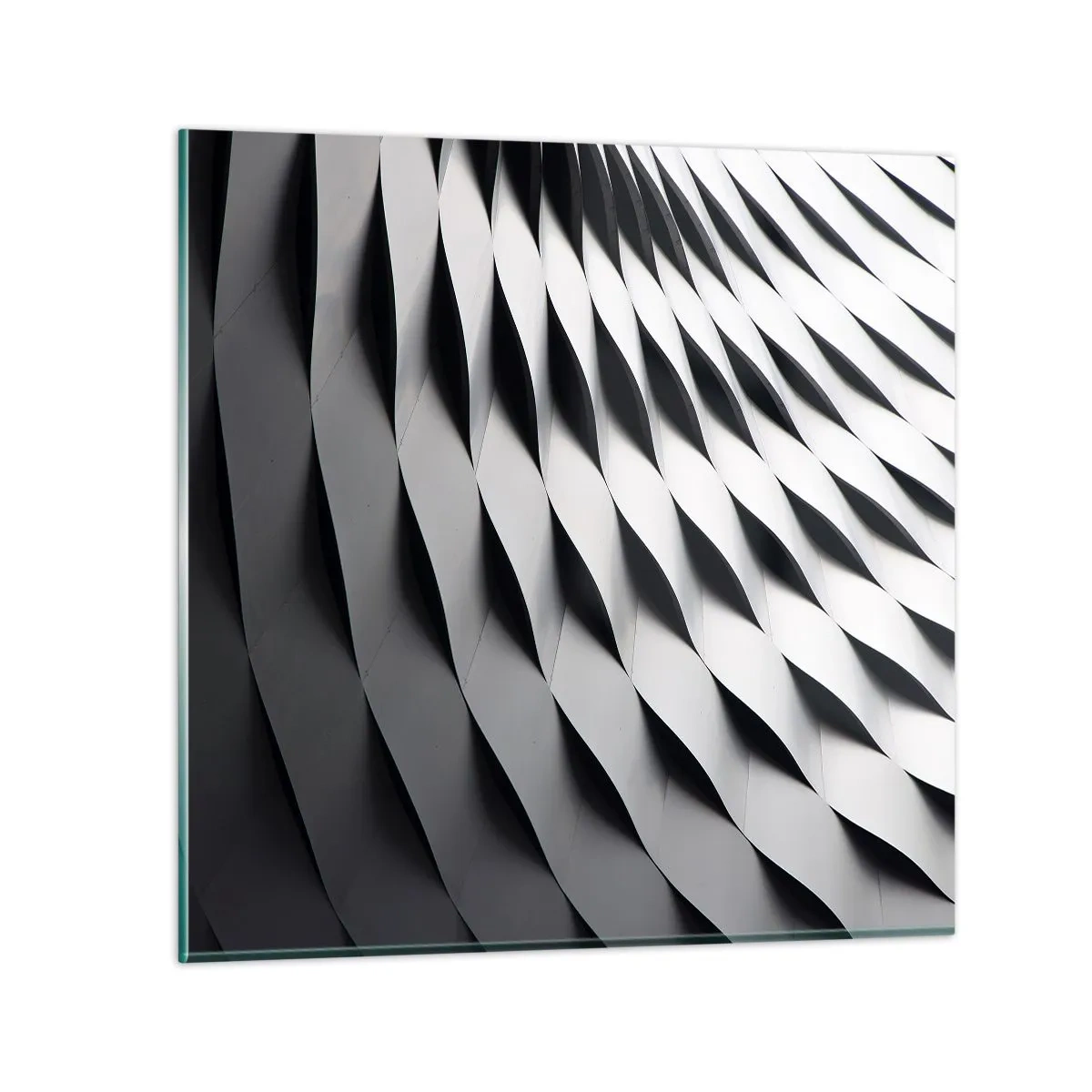 Obraz na skle - Na hladině vln - 30x30 cm