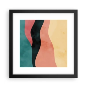 Plakát v černém rámu - Kompatibilní nesoulad - 30x30 cm