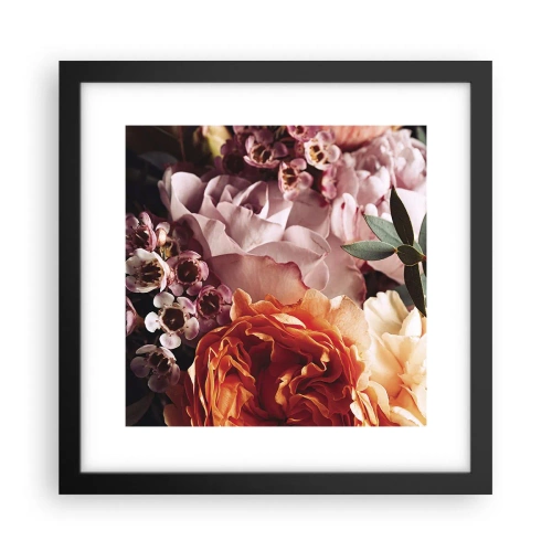 Plakát v černém rámu - Zabalené do krásy - 30x30 cm