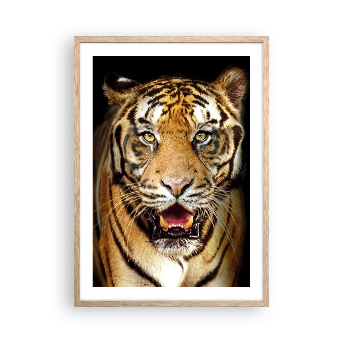Plakát v rámu světlý dub - Divokost srdce - 50x70 cm