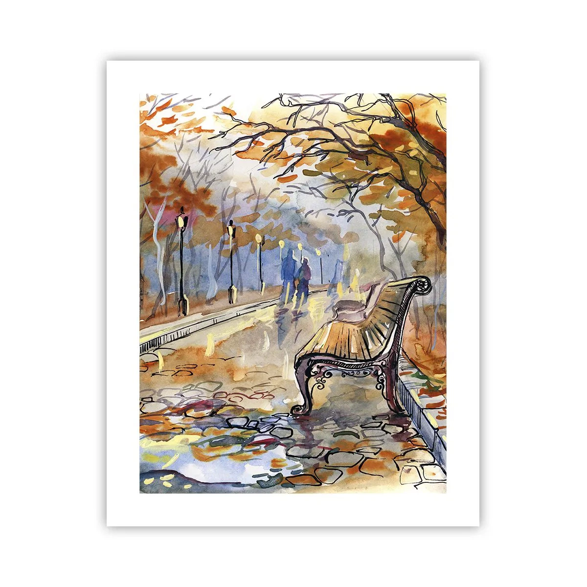 Plakát - Společně putovat podzimem - 40x50 cm