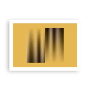 Plakát - Čtverec protikladů - 70x50 cm