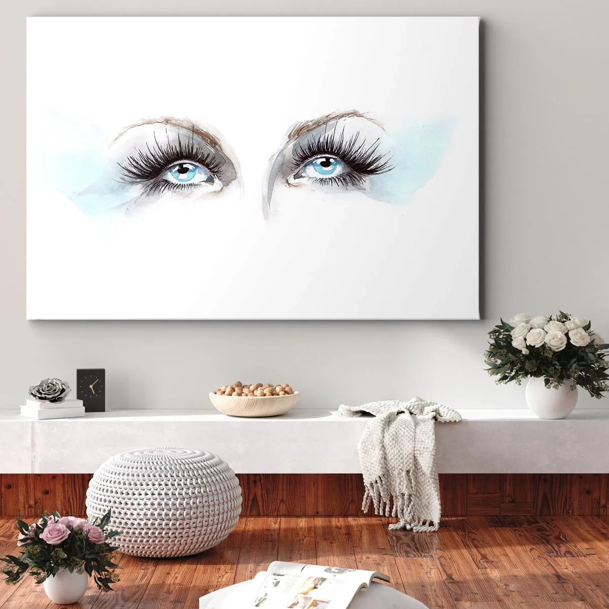 Obraz na plátně - Oči anděla? - 70x50 cm