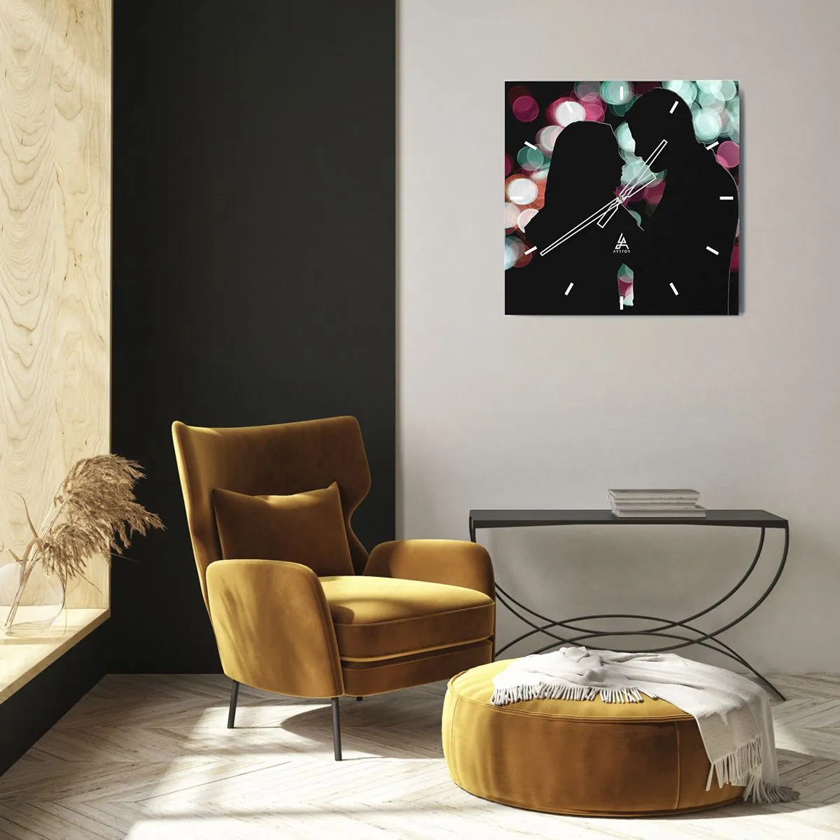 Nástěnné hodiny - Ano! - 40x40 cm