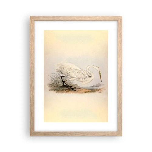 Plakát v rámu světlý dub - Paní rákosin - 30x40 cm