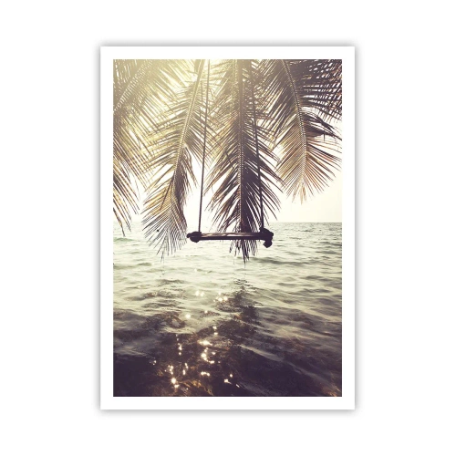 Plakát - Houpat se libovolně v oblacích - 70x100 cm