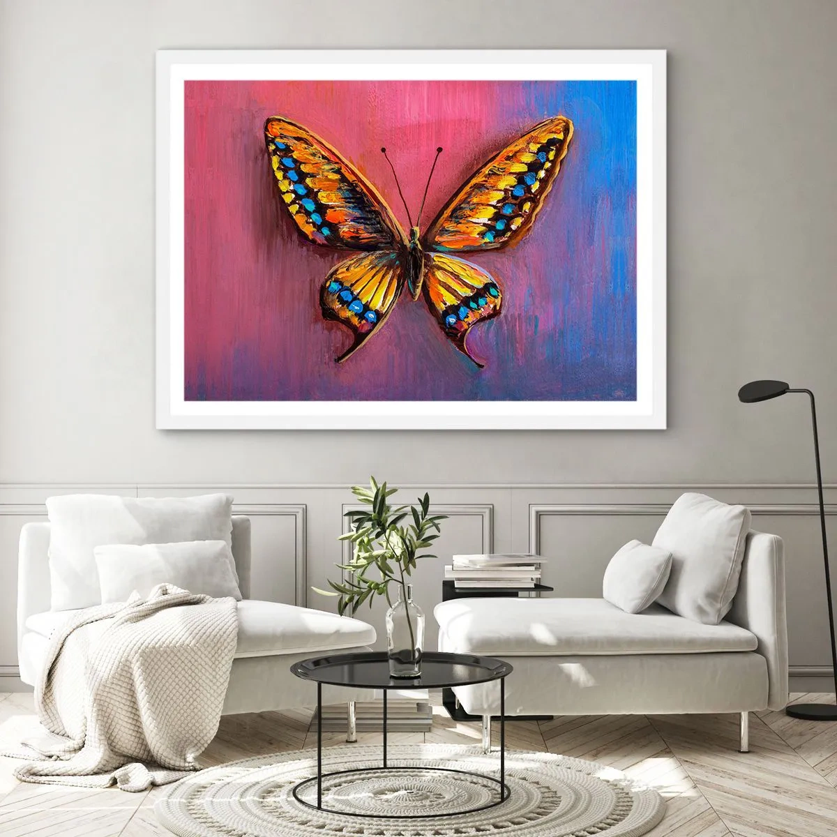 Plakát v bílém rámu - Klenot přírody - 70x50 cm