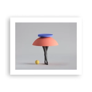 Plakát - Surrealistická kompozice - 50x40 cm