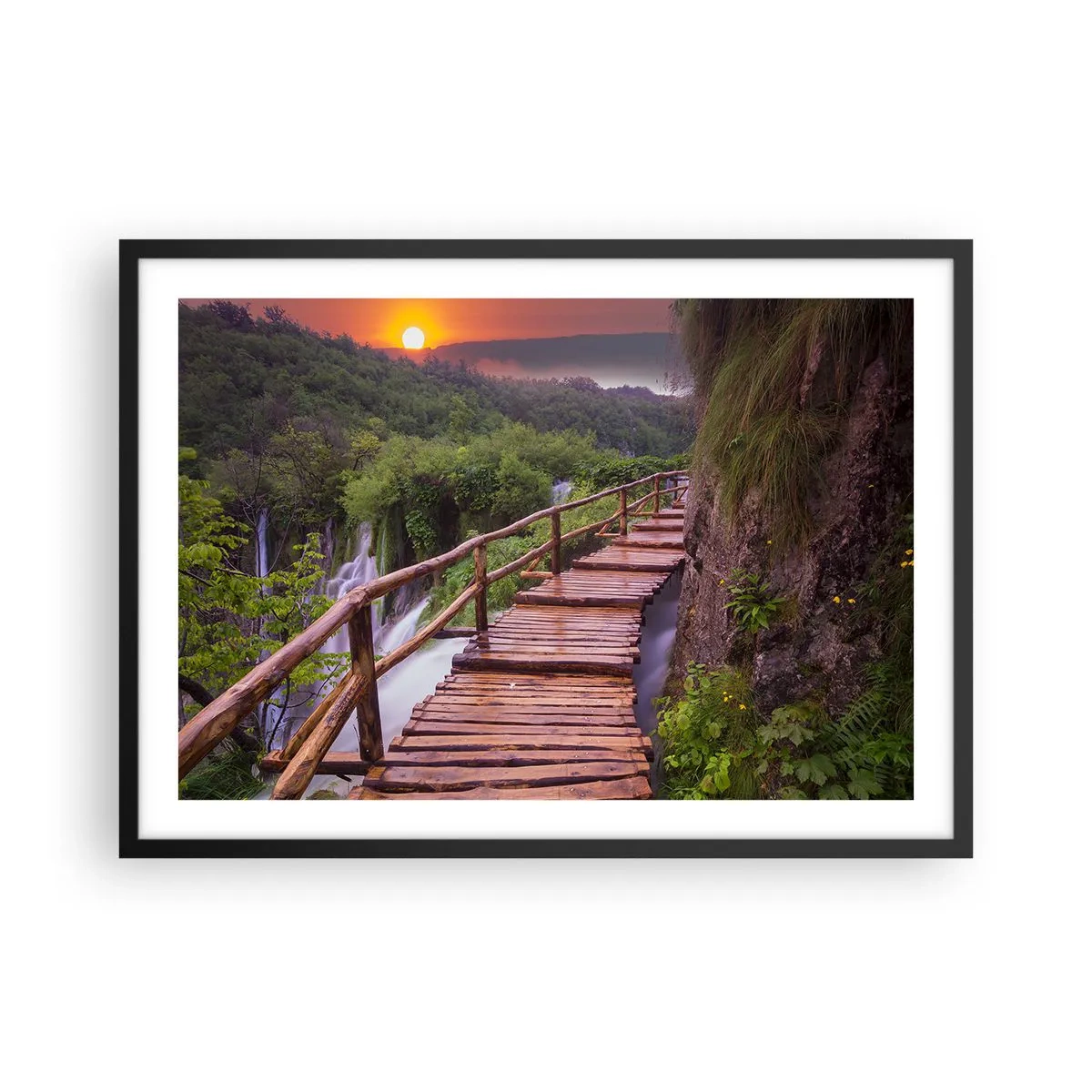 Plakát v černém rámu - Neuvěřitelná krása - 70x50 cm
