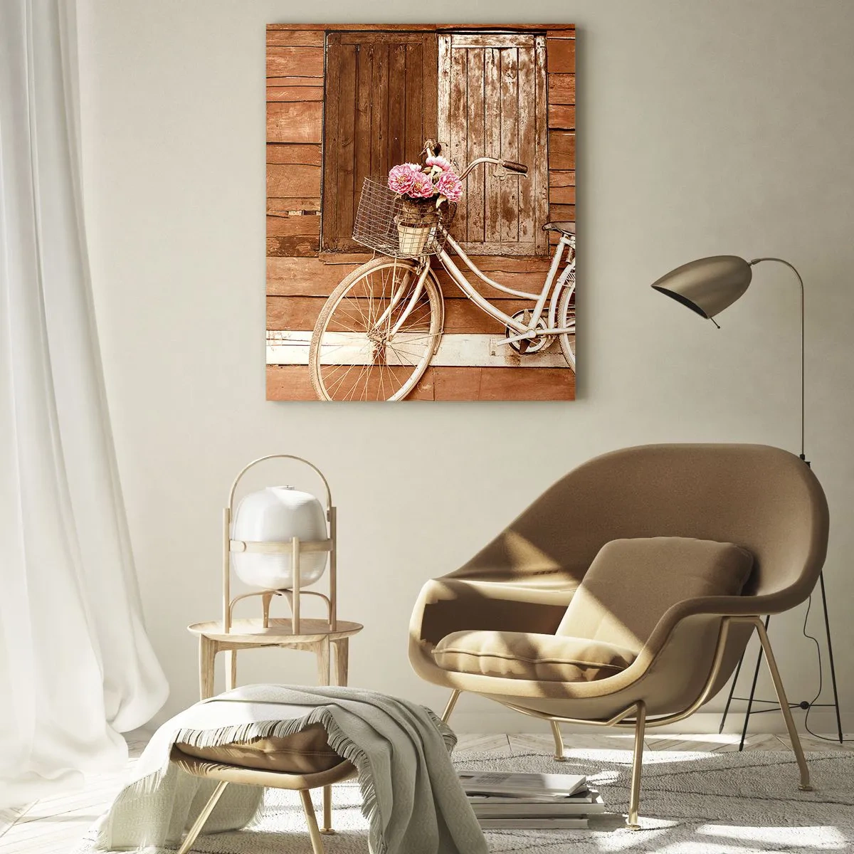 Obraz na skle - Hned se vrátím - 50x70 cm