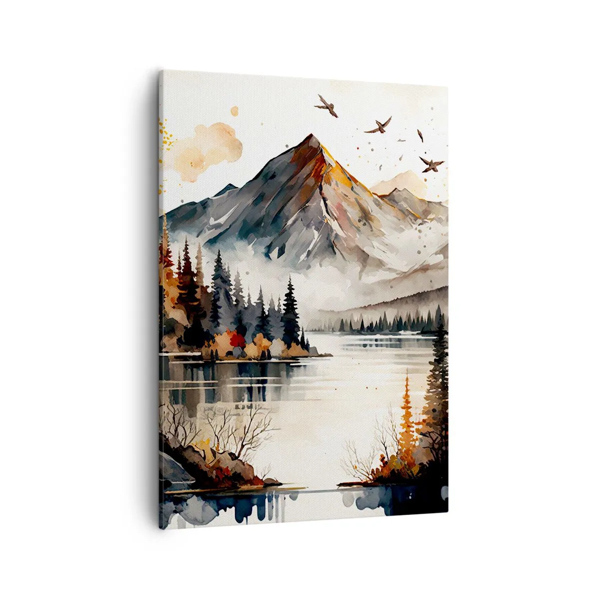 Obraz na plátně - Zlatý podzim na horách - 50x70 cm