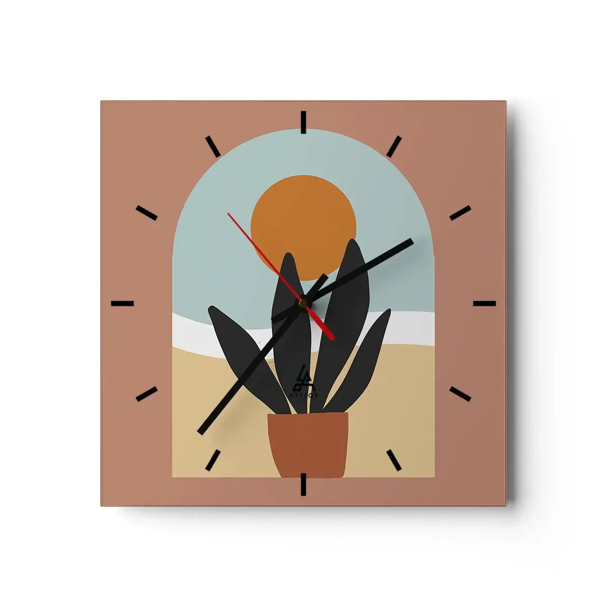 Nástěnné hodiny - Malé radosti - 30x30 cm
