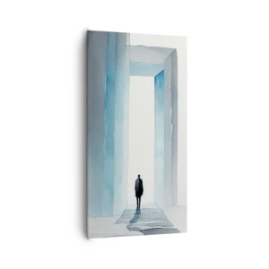 Obraz na plátně - Žij bez omezení - 65x120 cm