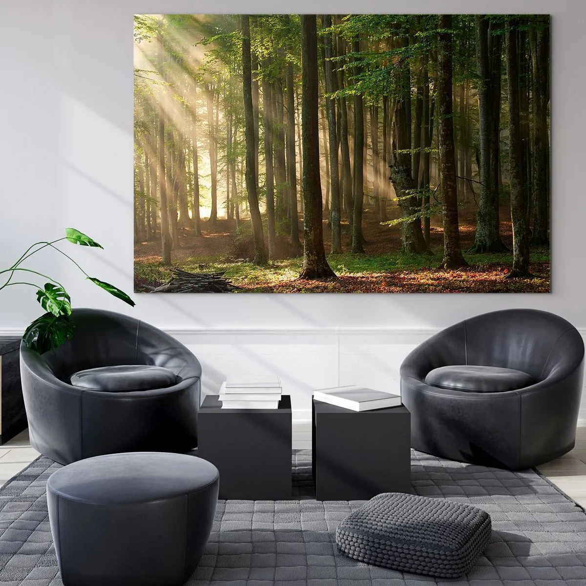 Obraz na skle - Rozzářený v jarním ránu - 120x80 cm