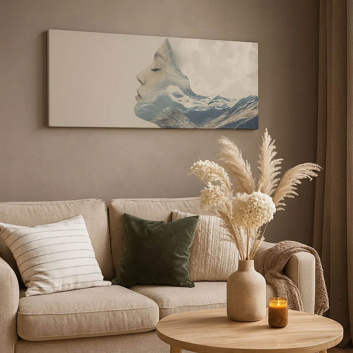 Obraz na plátně - Krása živlů - 100x40 cm