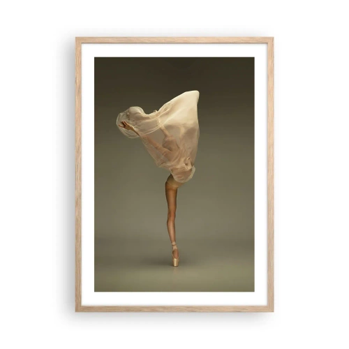 Plakát v rámu světlý dub - Hned poletí - 50x70 cm