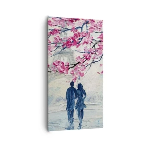 Obraz na plátně - Romantická procházka - 65x120 cm