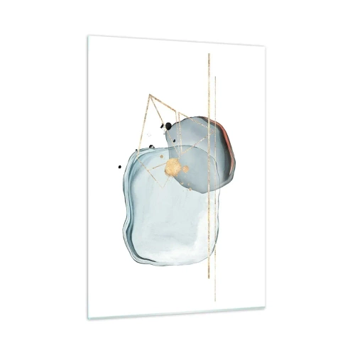 Obraz na skle - Studie kapky - 50x70 cm