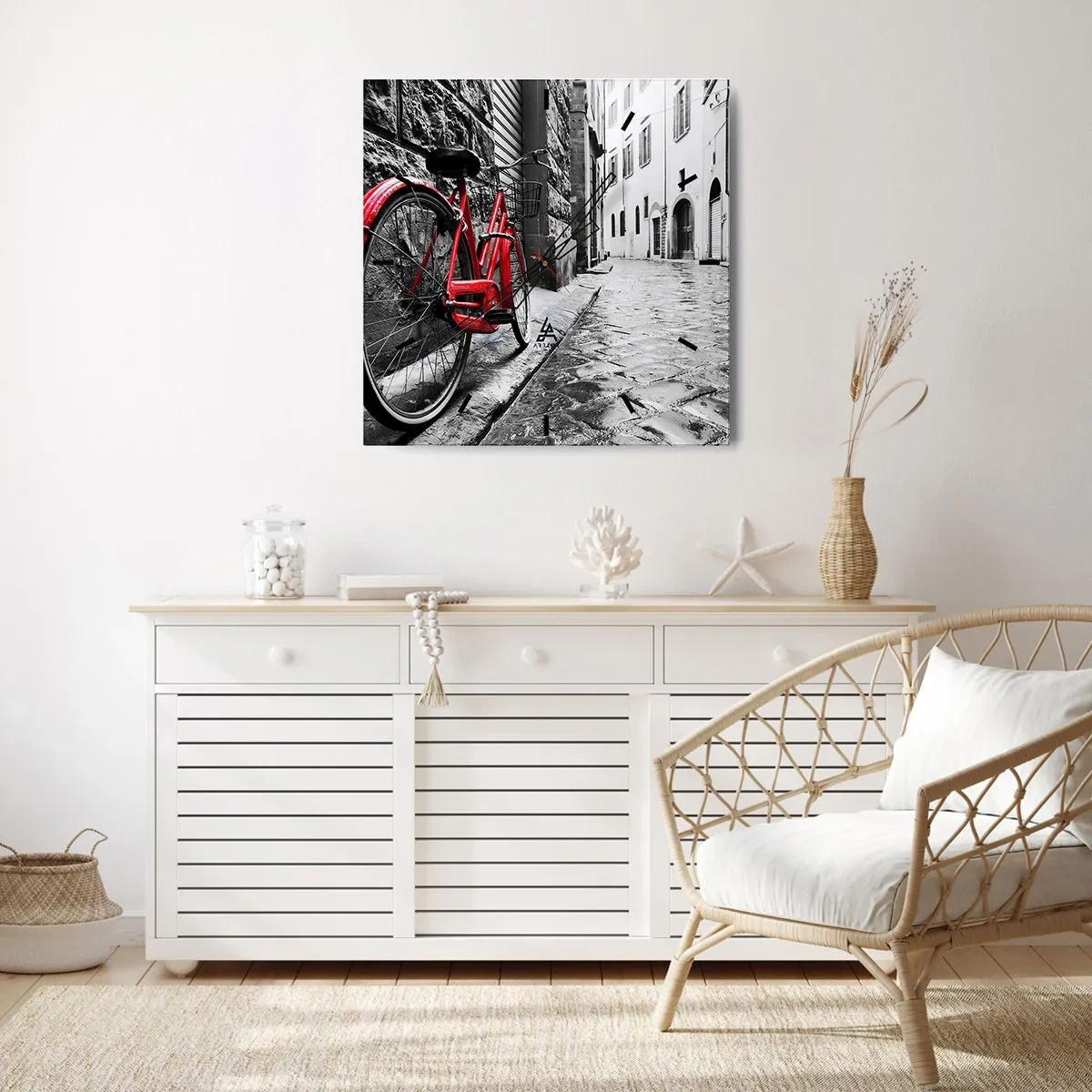 Nástěnné hodiny - Skutečná krása nestárne - 40x40 cm