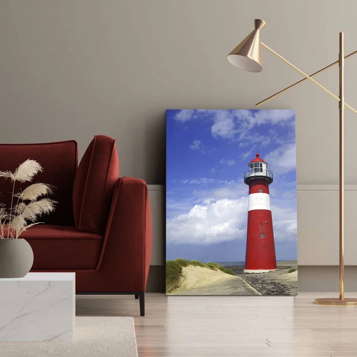 Obraz na plátně - Vysněná samota - 55x100 cm